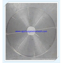 Electrical Fan Cover Stainless Steel Spiral Wire Round Fan Guard